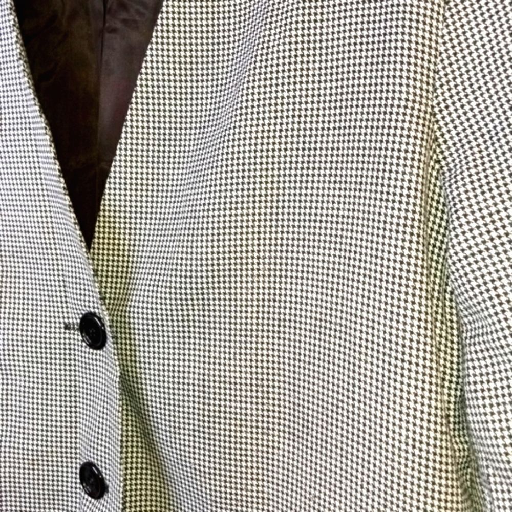 Vintage Houndstooth Blazer - Picture 3 of 3